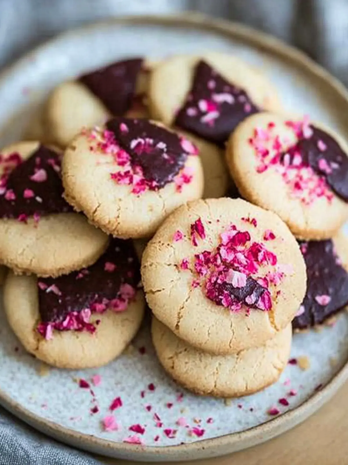 Irresistible Rose Water Shortbread Cookies for Sweet Moments 4 Rose Water Shortbread Cookies
