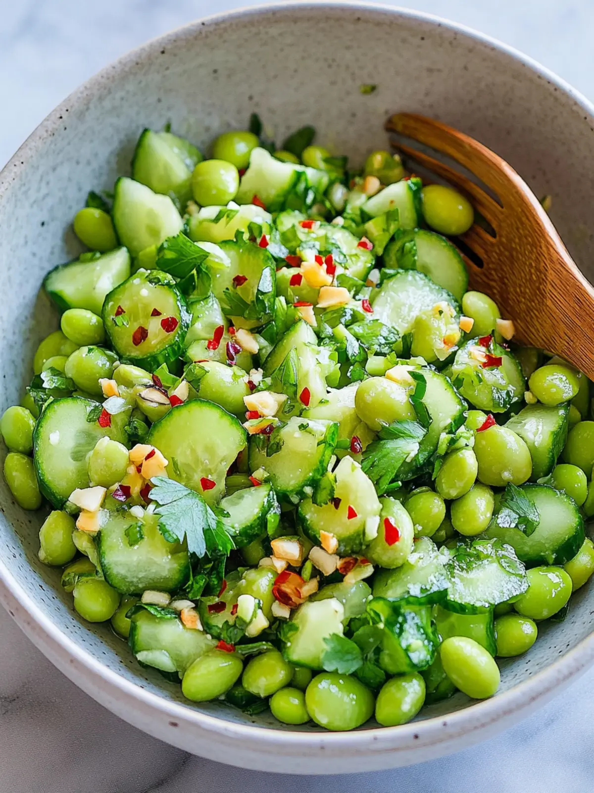 Crisp Cucumber Edamame Salad: Your Summer Refreshment Solution 4 Cucumber Edamame Salad