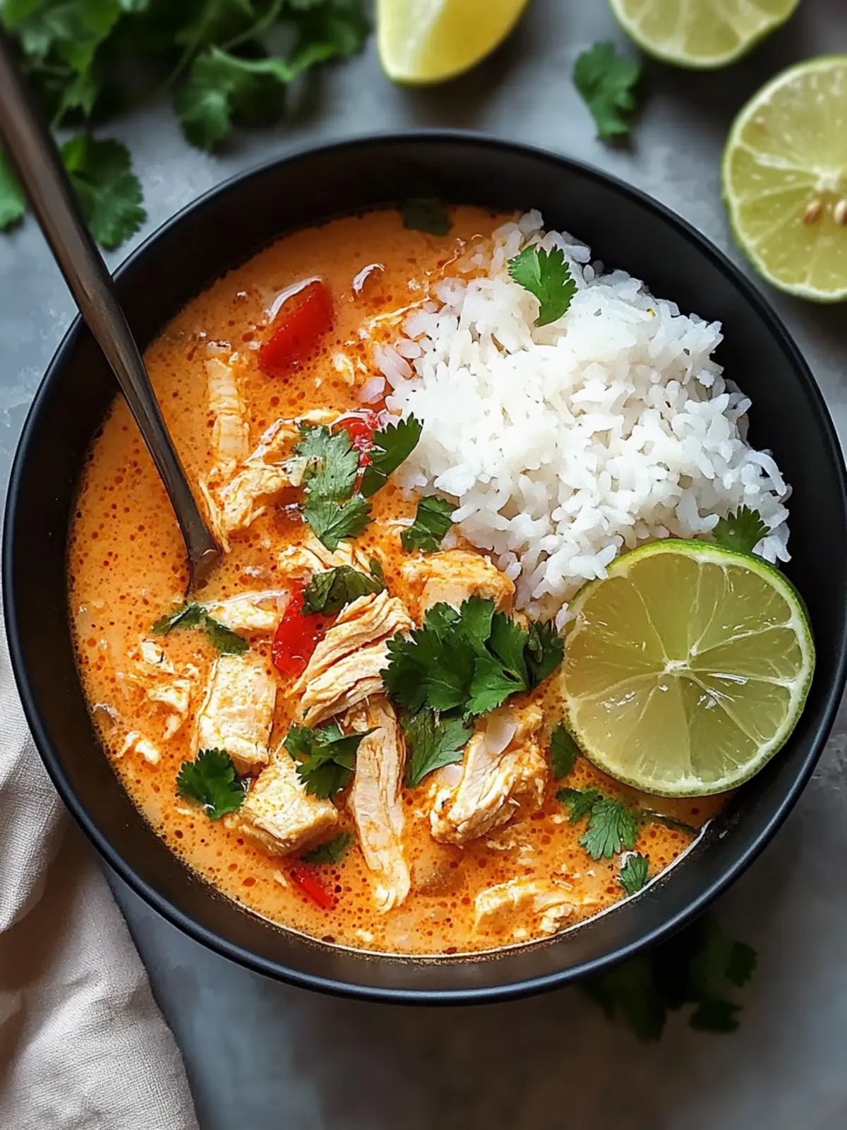 Coconut Chicken Brothy Rice: A Cozy Comfort Food Delight 3 Coconut Chicken Brothy Rice