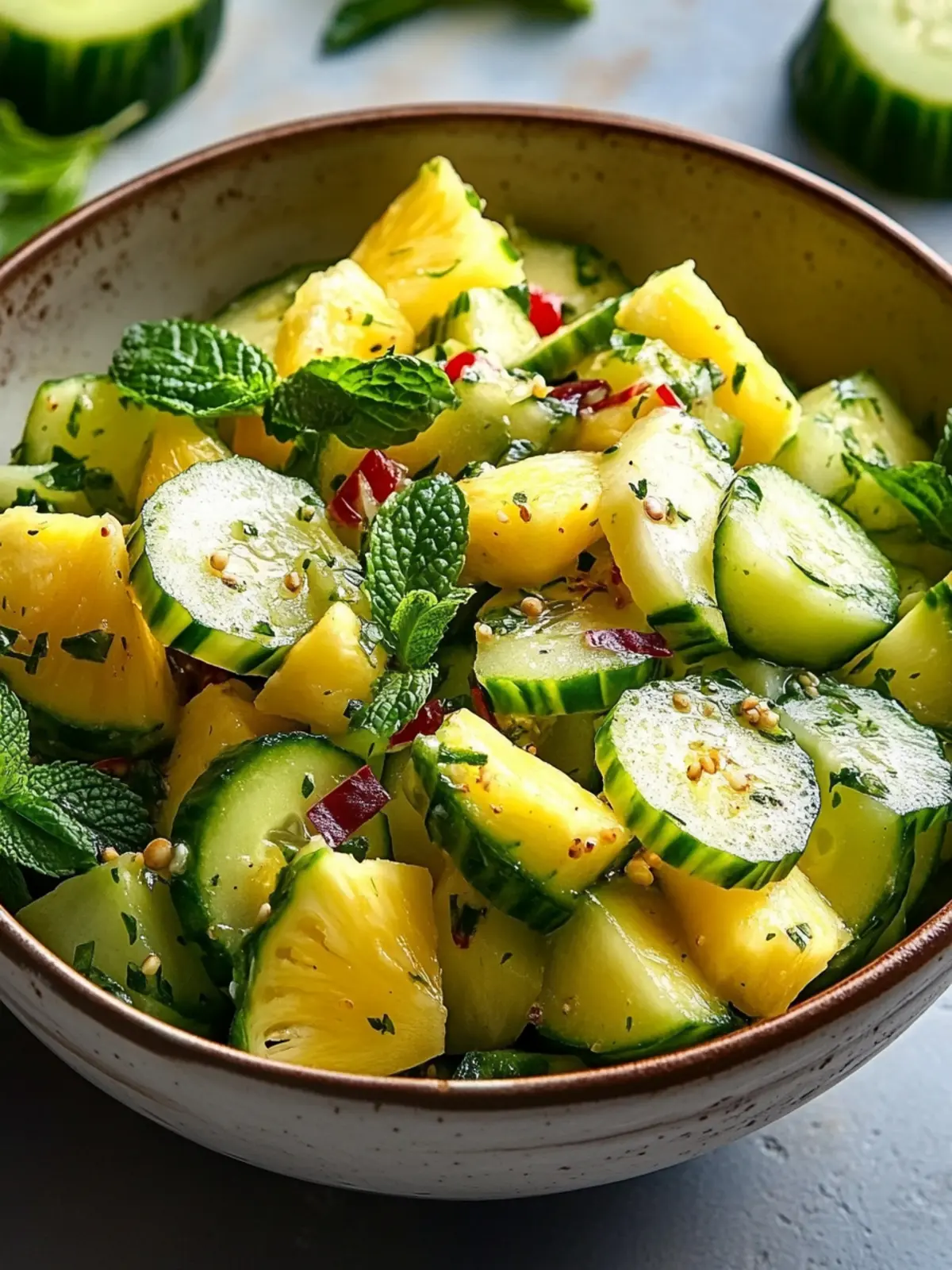 Pineapple Cucumber Salad: A Refreshing Summer Delight 5 Pineapple Cucumber Salad