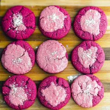 Rose & Beet Pink Cookies: Irresistibly Easy Vegan Treats 9 Rose & Beet Pink Cookies