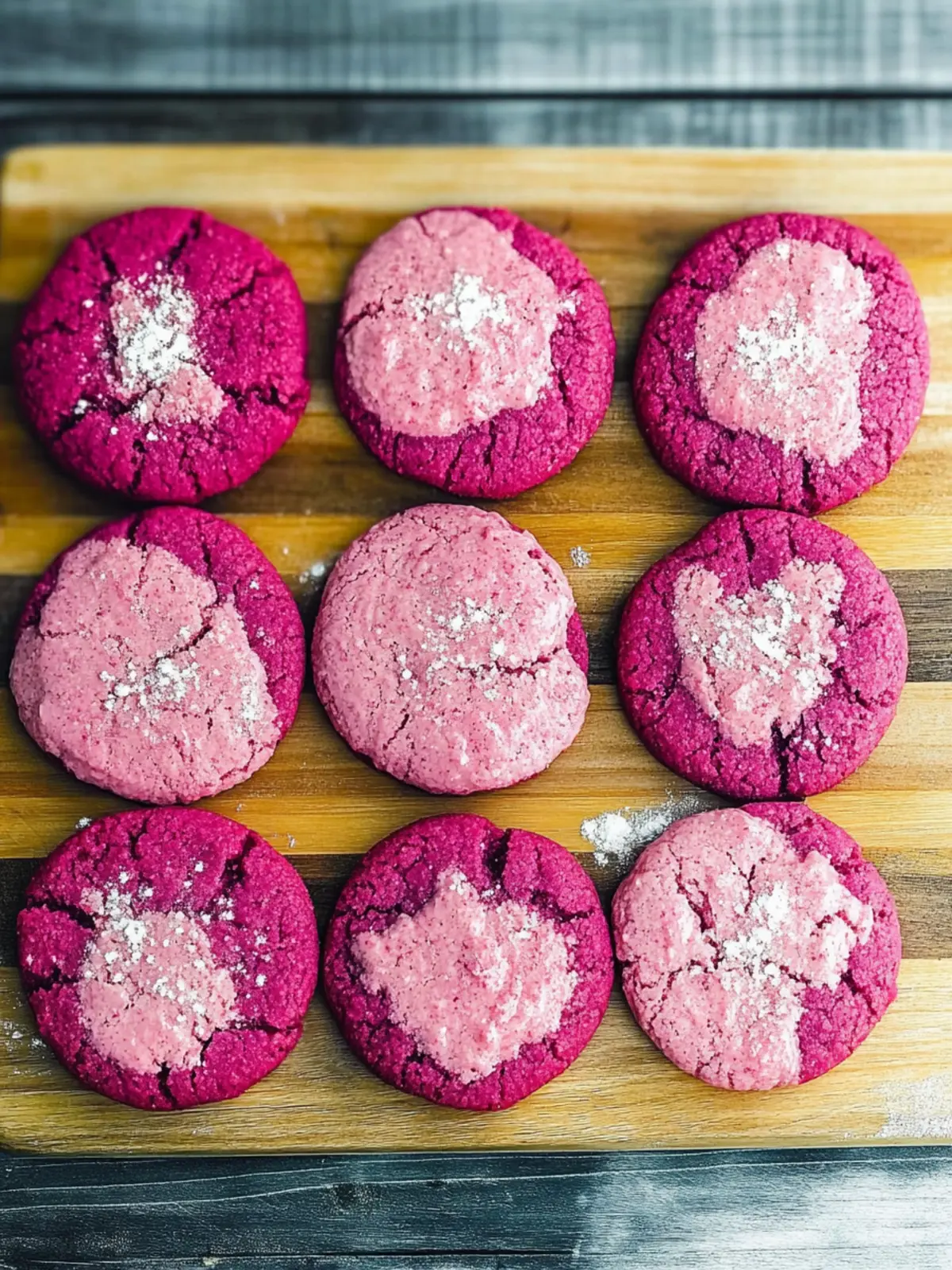 Rose & Beet Pink Cookies: Irresistibly Easy Vegan Treats 5 Rose & Beet Pink Cookies