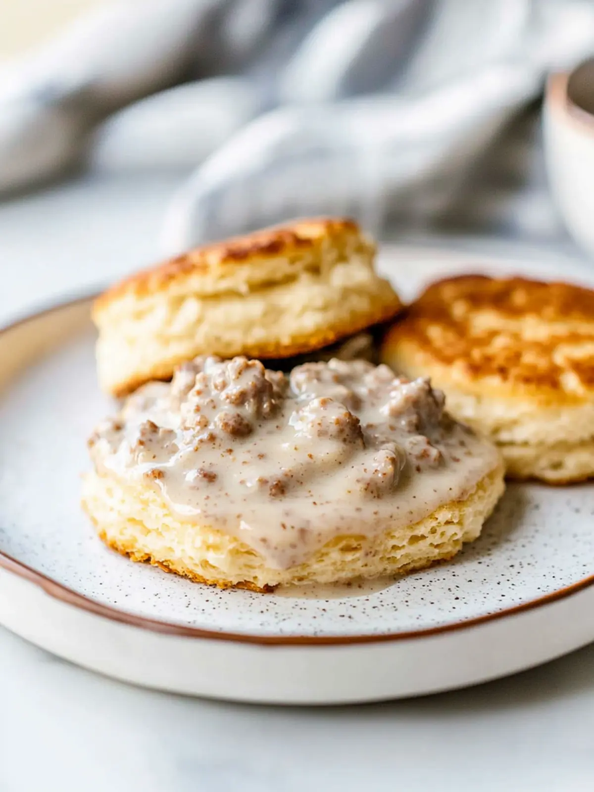 Savor Southern Sausage Gravy and Biscuits for Breakfast Bliss 3 Sausage Gravy and Biscuits