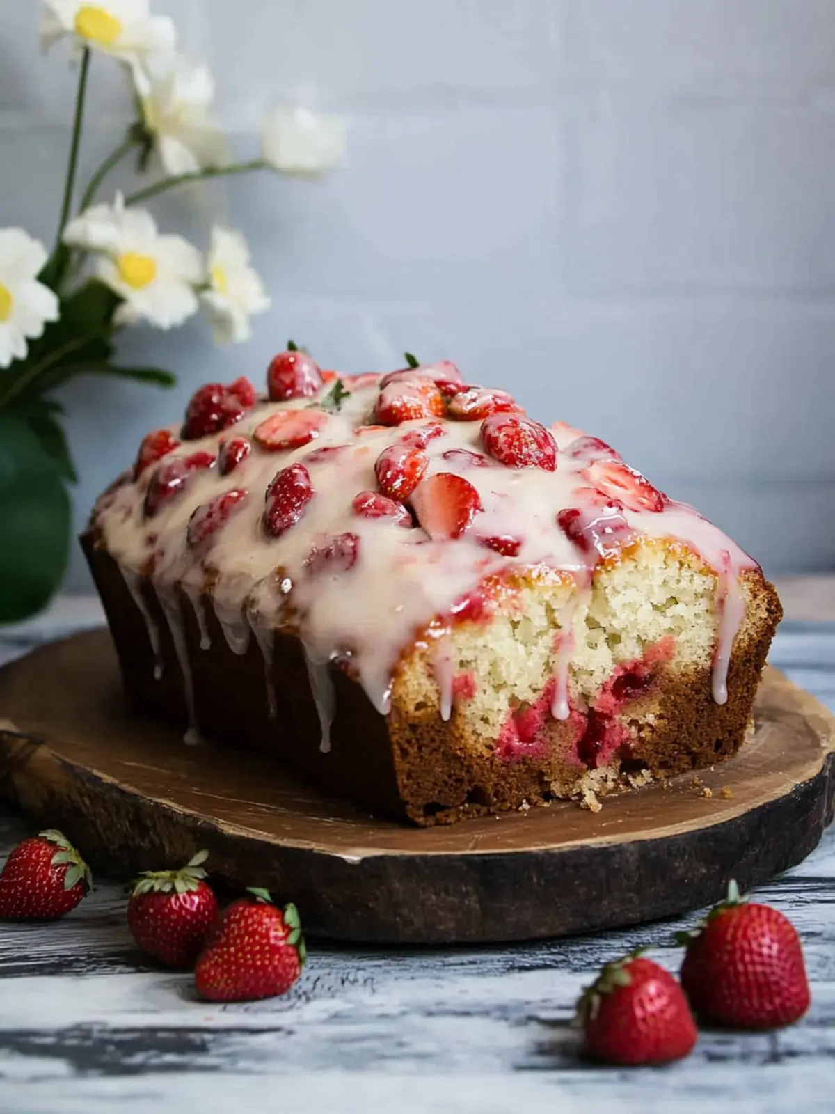 Delicious Glazed Strawberry Bread That’s Easy to Make Today 5 Glazed Strawberry Bread