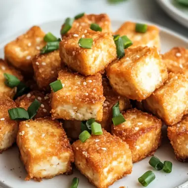 Crispy Tofu Bites: Irresistibly Crunchy and Flavor-Packed! 9 Crispy Tofu Bites