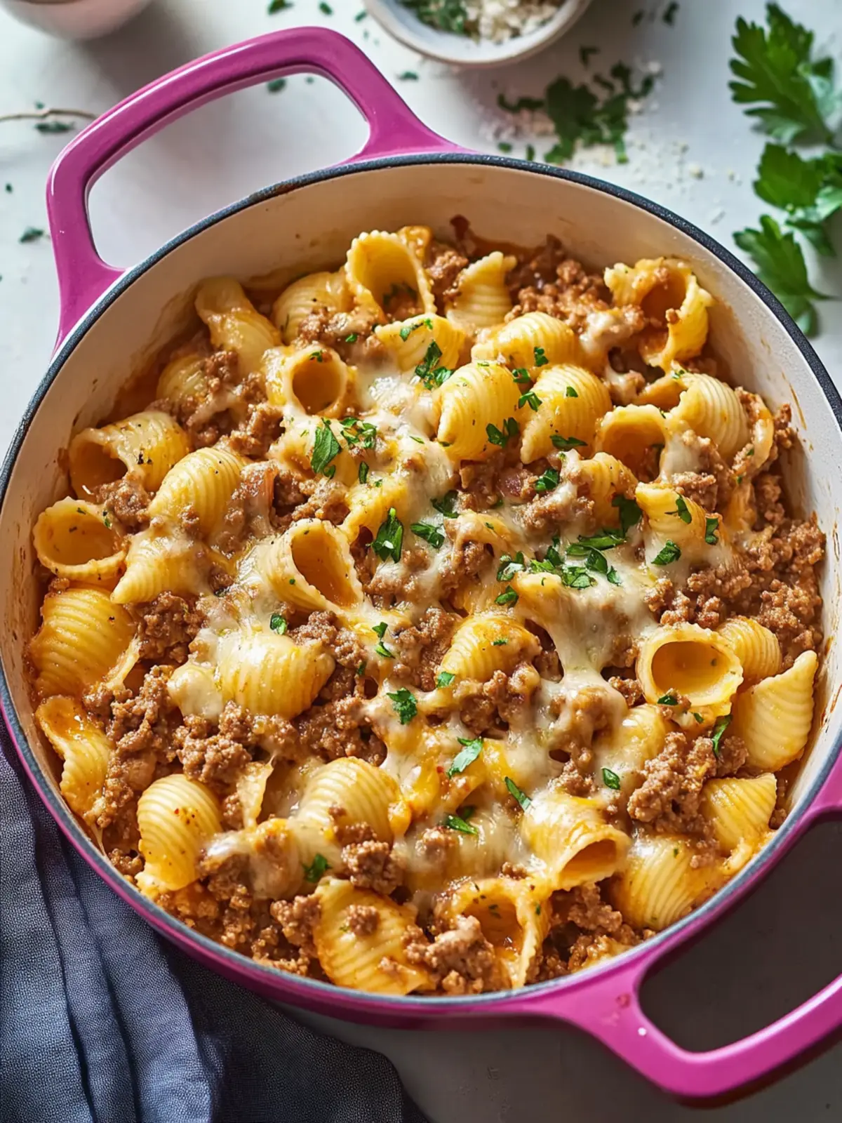 Cheesy Ground Beef and Shells: Comfort Food Done Right 3 Cheesy Ground Beef And Shells