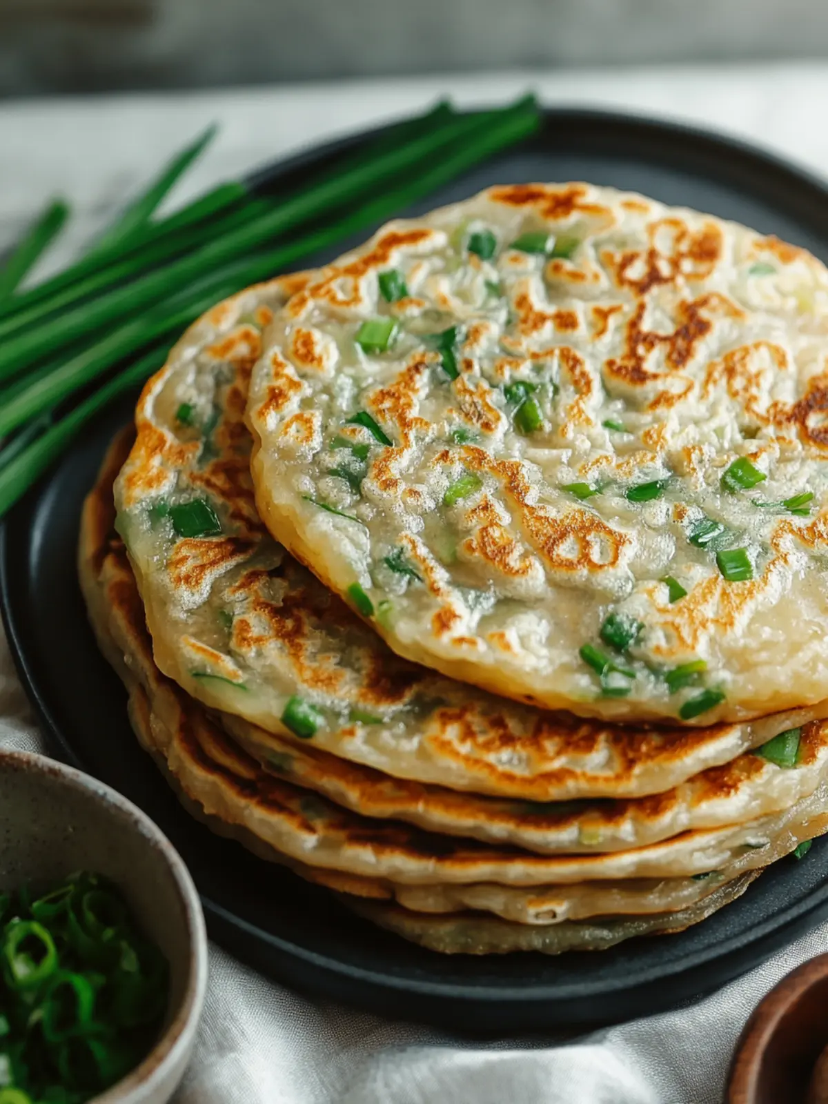 Irresistible Scallion Pancakes for Your Next Homemade Feast 5 Scallion Pancakes (Cong You Bing)