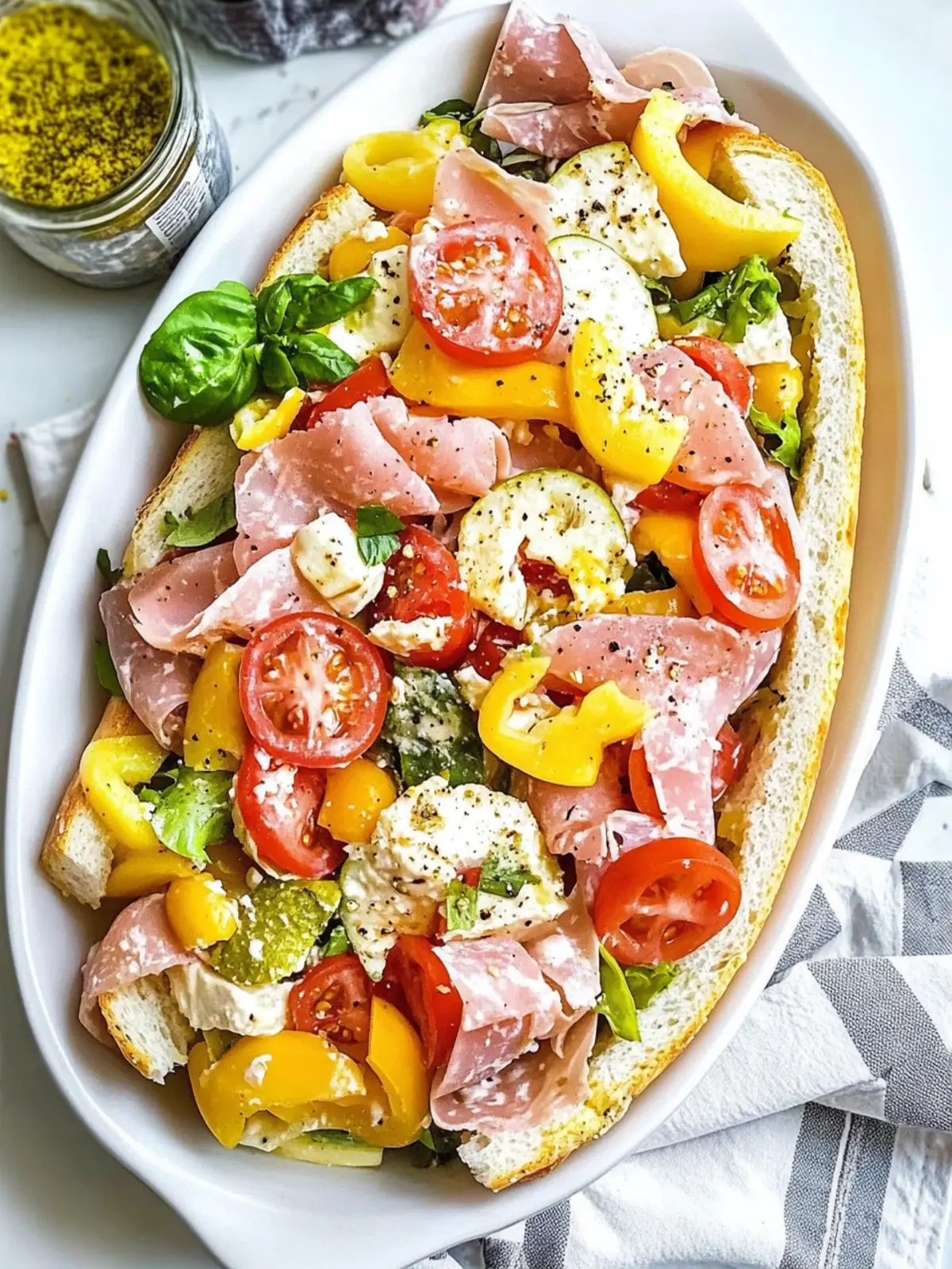 Italian Sub Salad Two Ways: Fresh Flavors to Fall In Love With 4 Italian Sub Salad Two Ways