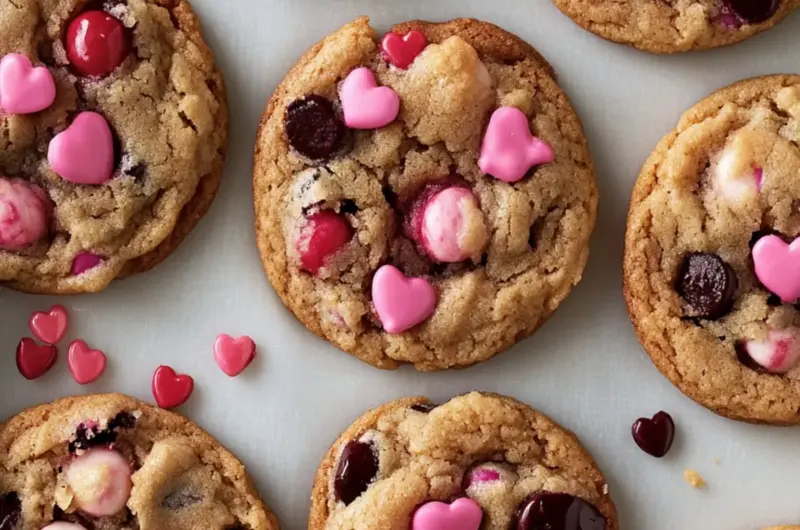 Valentine Monster Cookies