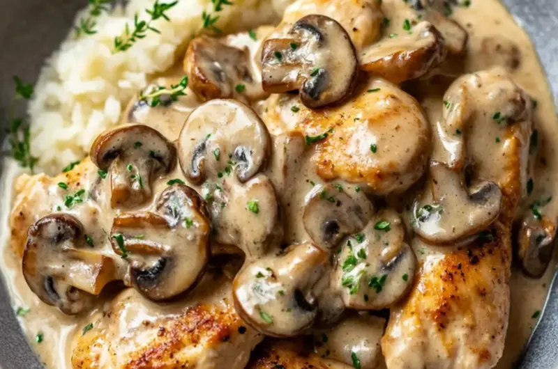 Creamy Mushroom Chicken