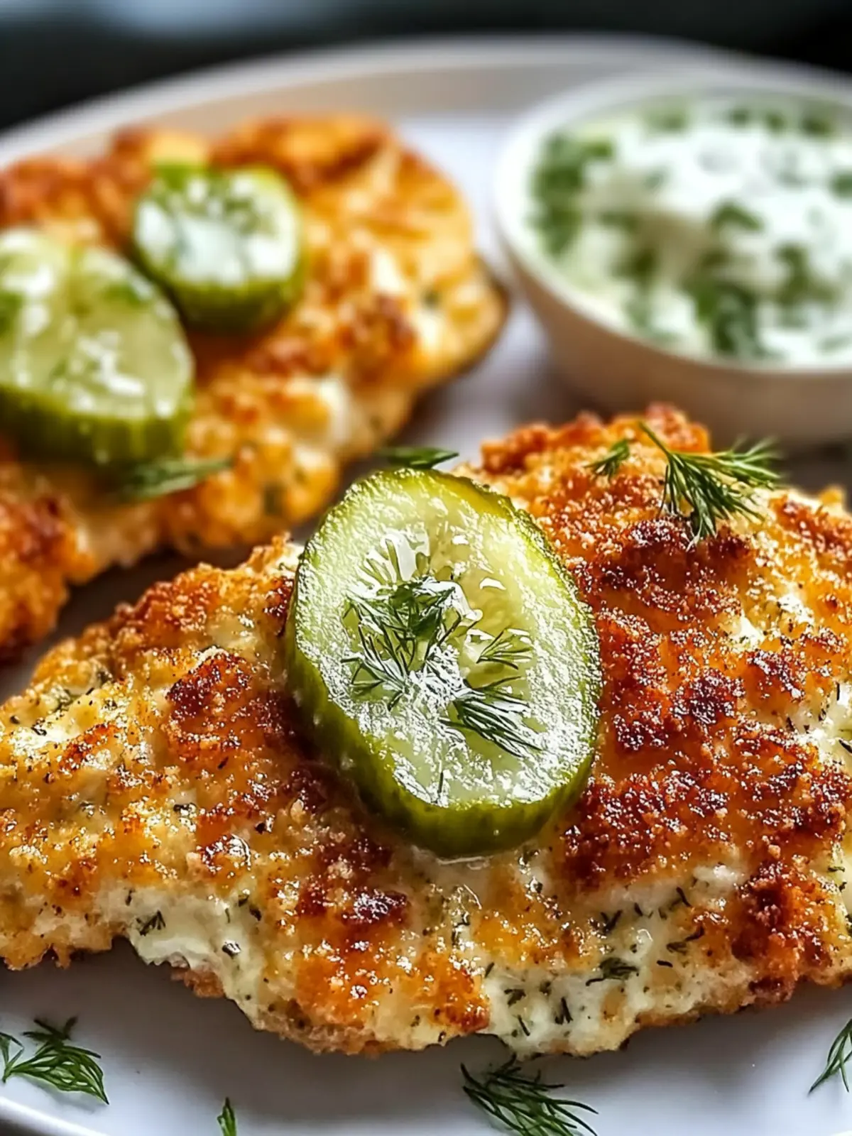 Crispy Dill Pickle Parmesan Chicken: Your New Dinner Crush 4 Crispy Dill Pickle Parmesan Chicken