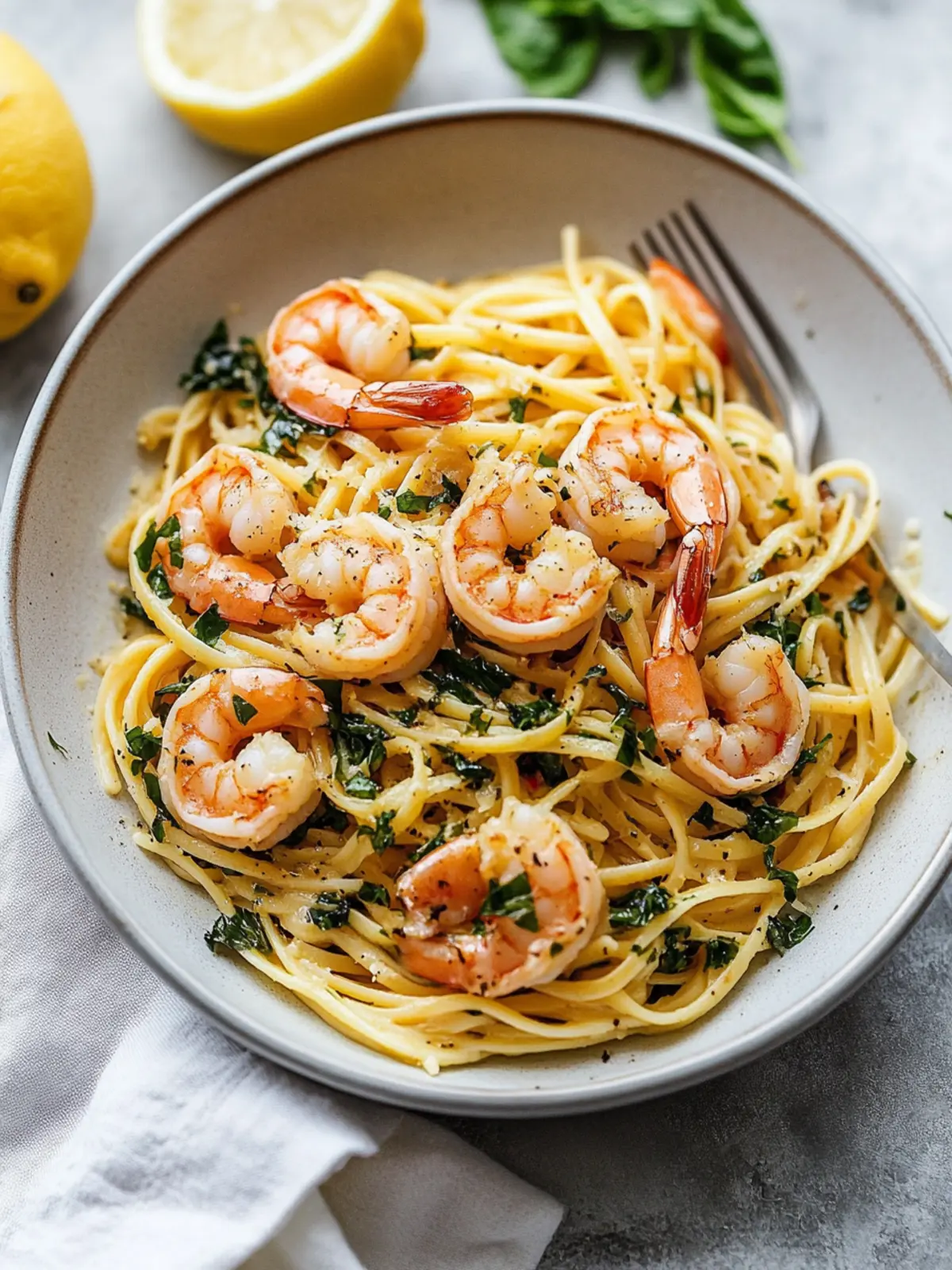 Lemon Garlic Shrimp Pasta That Will Wow Your Taste Buds 4 Lemon Garlic Shrimp Pasta