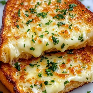 Irresistible Garlic Bread Grilled Cheese in Just 15 Minutes 9 Garlic Bread Grilled Cheese