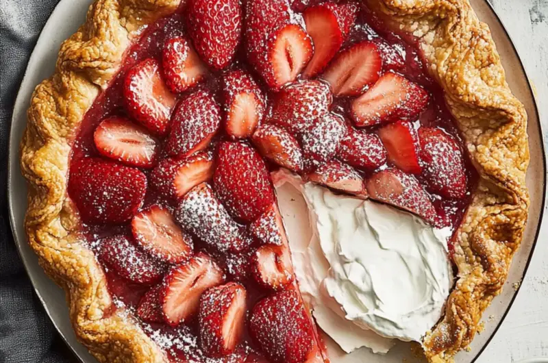 Strawberry Galette