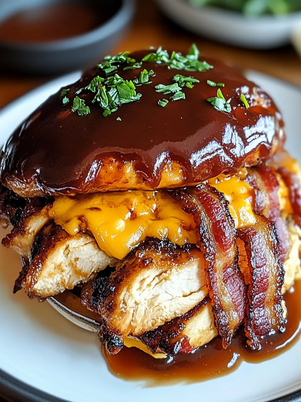 Savory Cowboy BBQ Bacon Cheddar Chicken for Family Feasts 2 Cowboy BBQ Bacon Cheddar Chicken