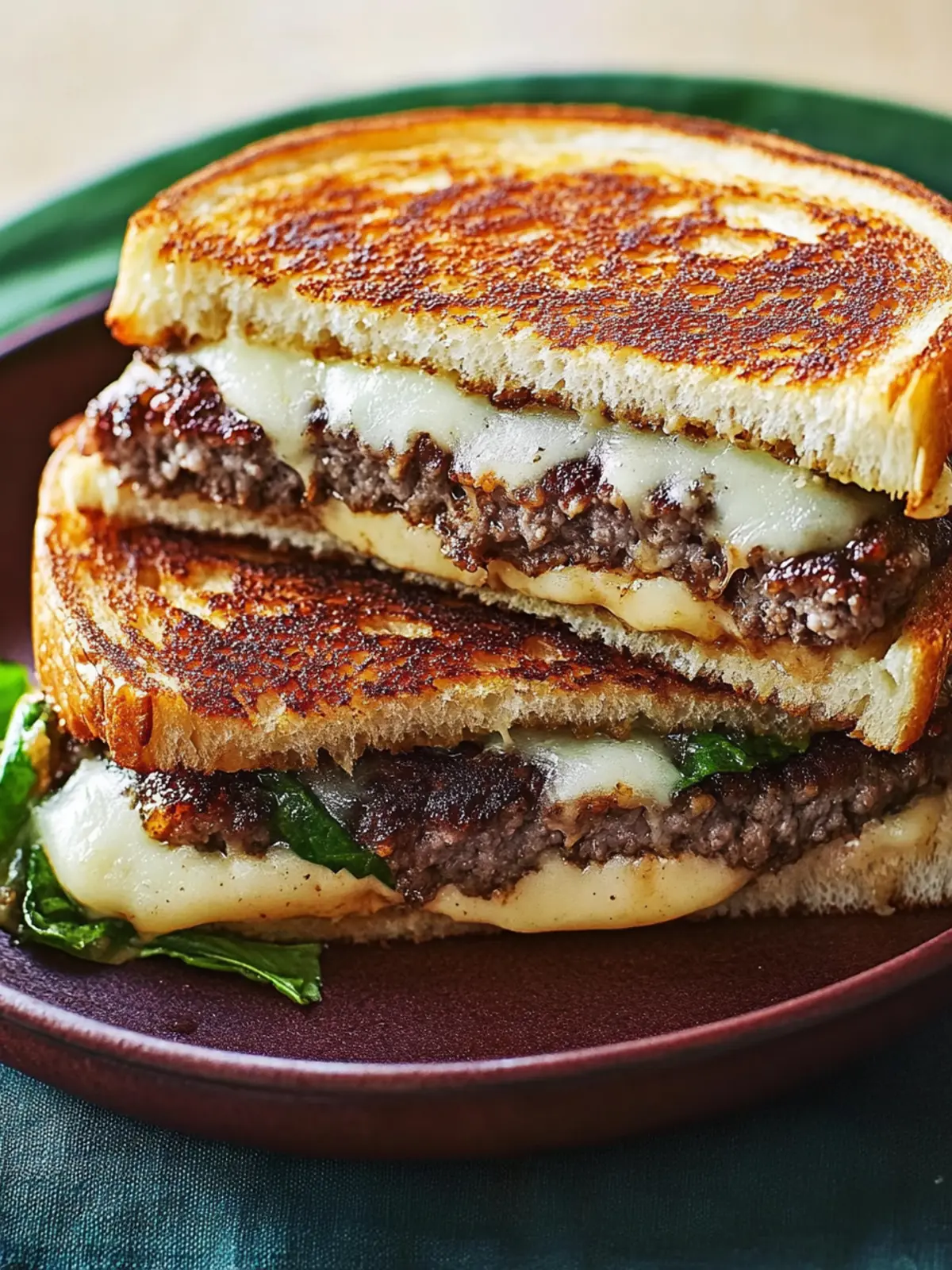 Sizzling Cast-Iron Patty Melts for Ultimate Comfort Food Bliss 3 Cast-Iron Patty Melts