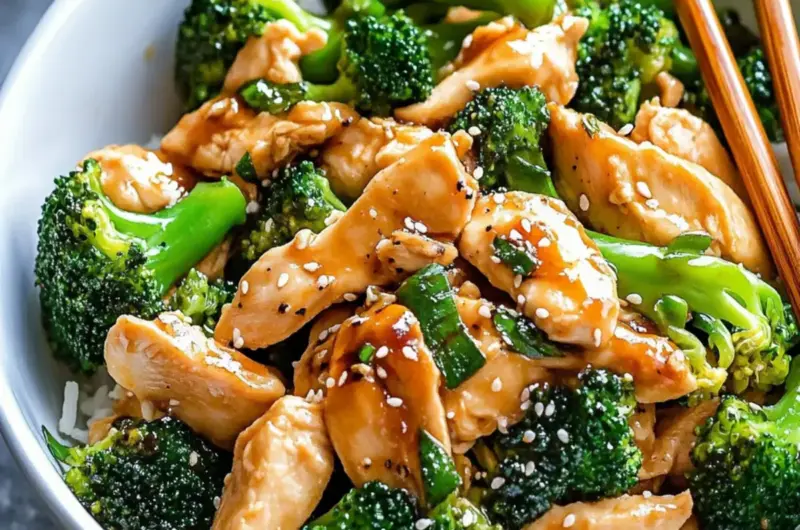 Chinese Chicken and Broccoli