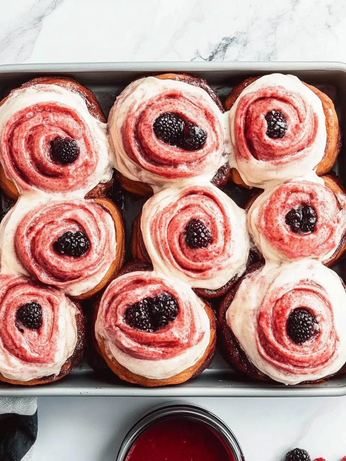 Berry Chocolate Cinnamon Rolls That Wow Your Taste Buds 4 Berry chocolate cinnamon rolls