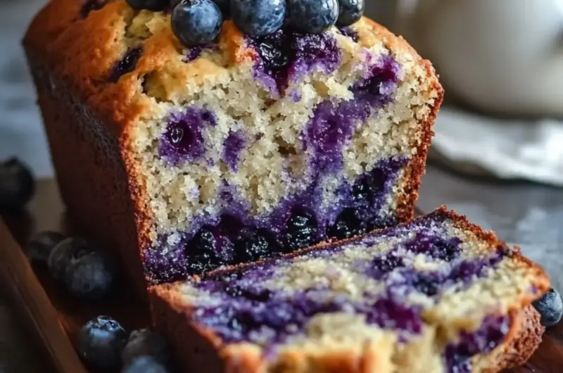 Blueberry Banana Bread