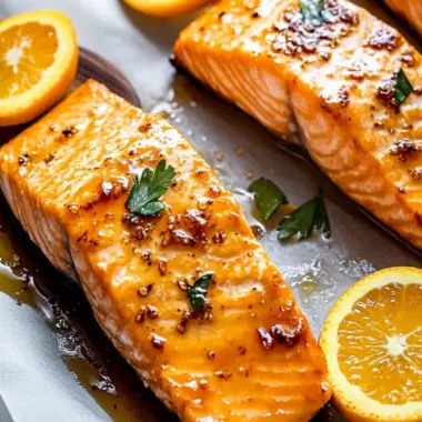 Delicious Orange Glazed Salmon Ready in Just 15 Minutes 9 Orange Glazed Salmon