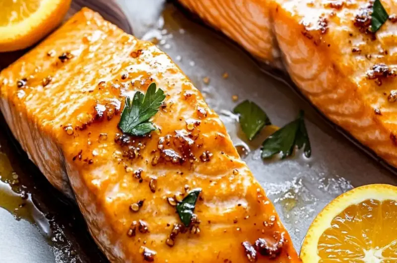 Orange Glazed Salmon