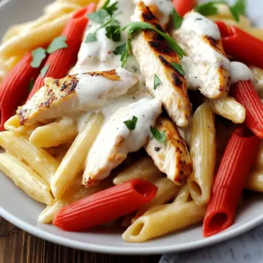Delicious Chicken Penne Alfredo for a Romantic Valentine’s Day 9 Chicken Penne Alfredo for Valentine’s Day