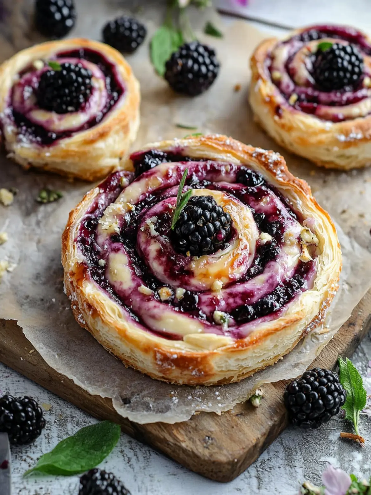 Irresistible Blackberry Brie Pinwheel Appetizers You'll Love 5 Blackberry Brie Pinwheel