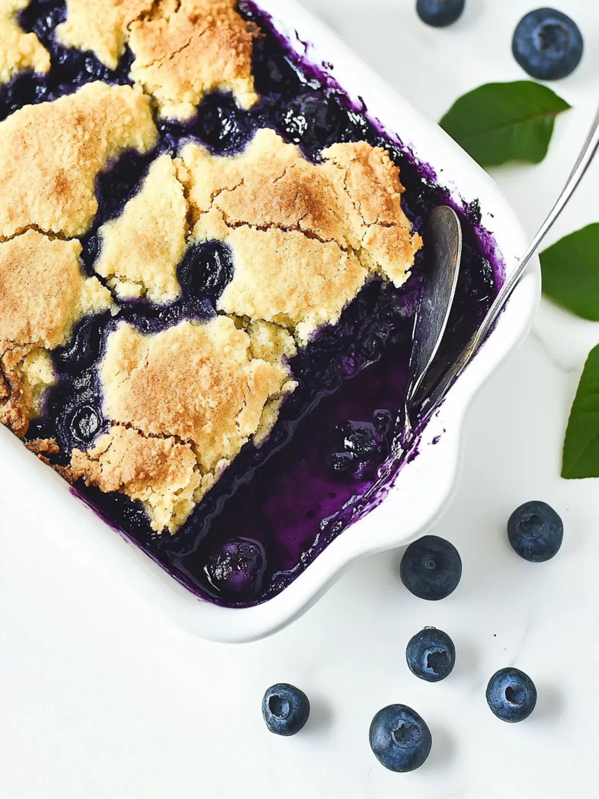 Delicious Vegan Blueberry Cobbler That Everyone Will Love 2 Vegan Blueberry Cobbler