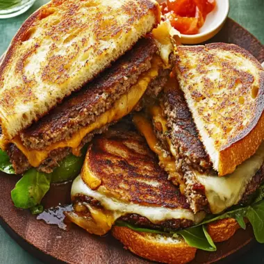 Sizzling Cast-Iron Patty Melts for Ultimate Comfort Food Bliss 10 Cast-Iron Patty Melts