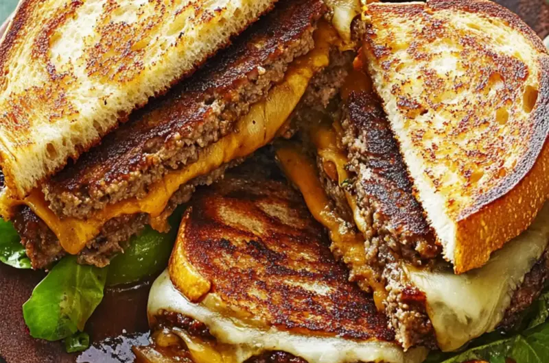 Cast-Iron Patty Melts