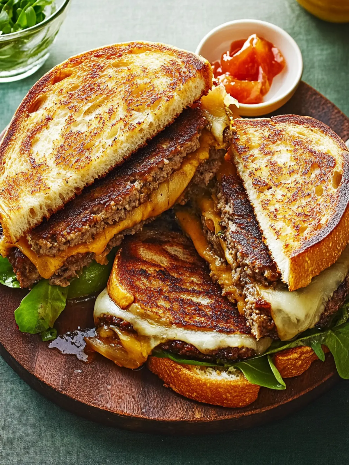 Sizzling Cast-Iron Patty Melts for Ultimate Comfort Food Bliss 5 Cast-Iron Patty Melts