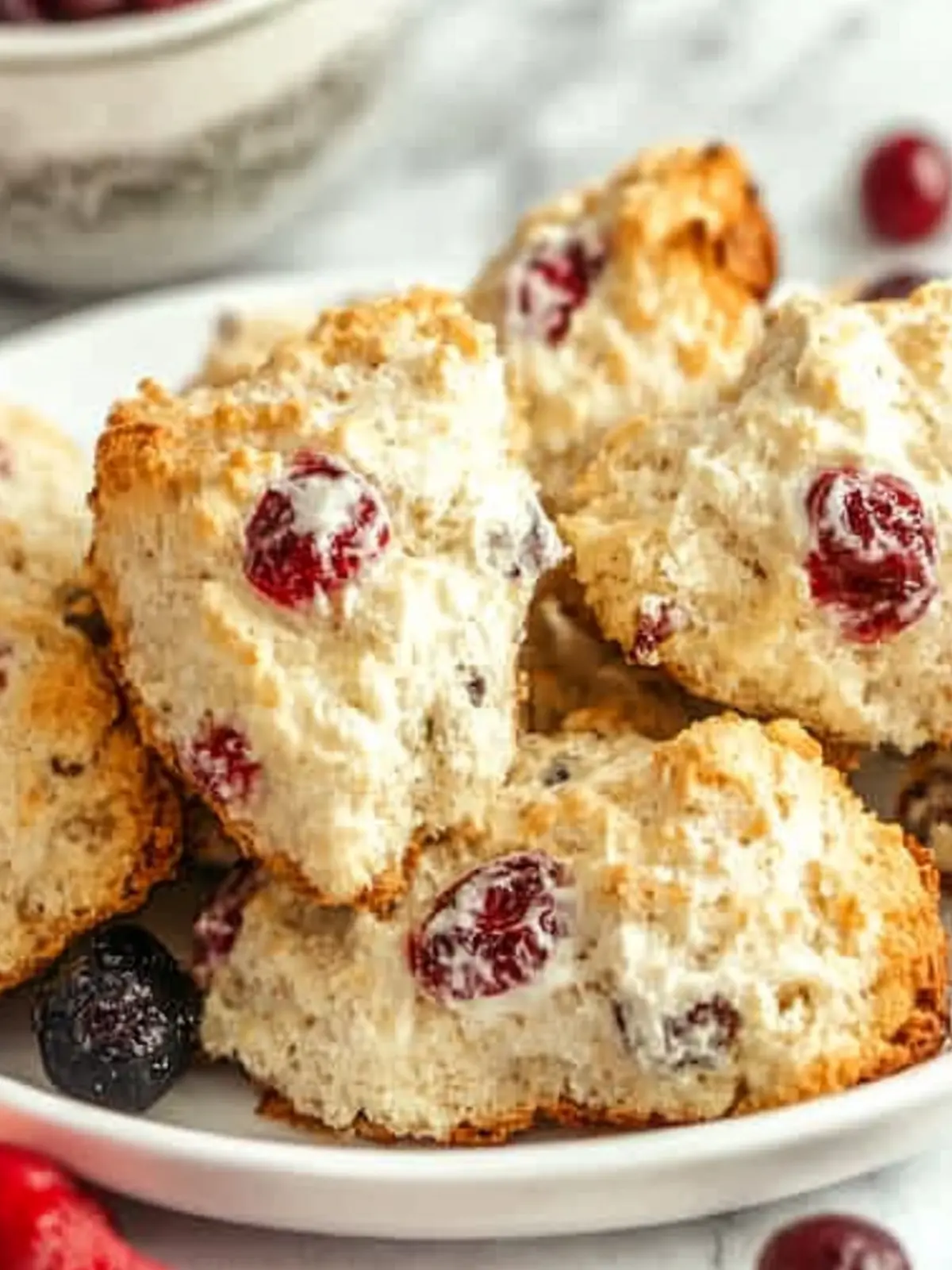 Flaky Cherry Scones that Bring Summer to Your Kitchen 4 Cherry Scones