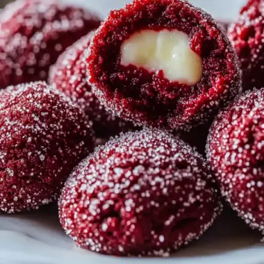 Irresistibly Soft Red Velvet Thumbprint Cookies Recipe 9 Red Velvet Thumbprint Cookies