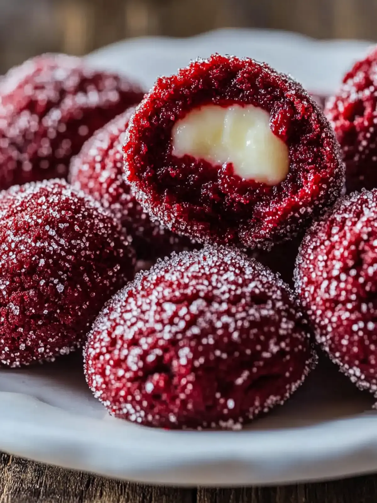 Irresistibly Soft Red Velvet Thumbprint Cookies Recipe 5 Red Velvet Thumbprint Cookies