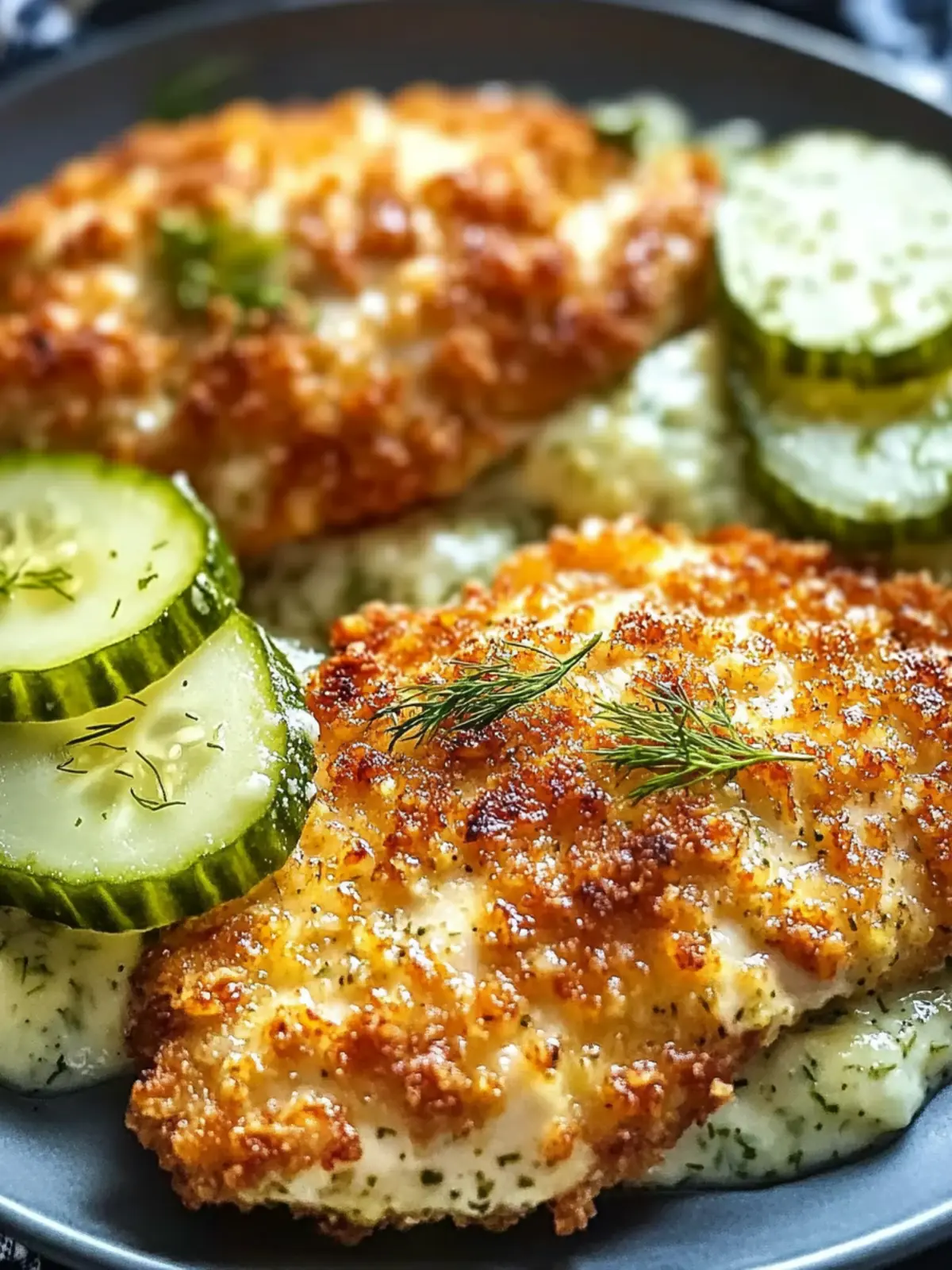 Crispy Dill Pickle Parmesan Chicken: Your New Dinner Crush 2 Crispy Dill Pickle Parmesan Chicken