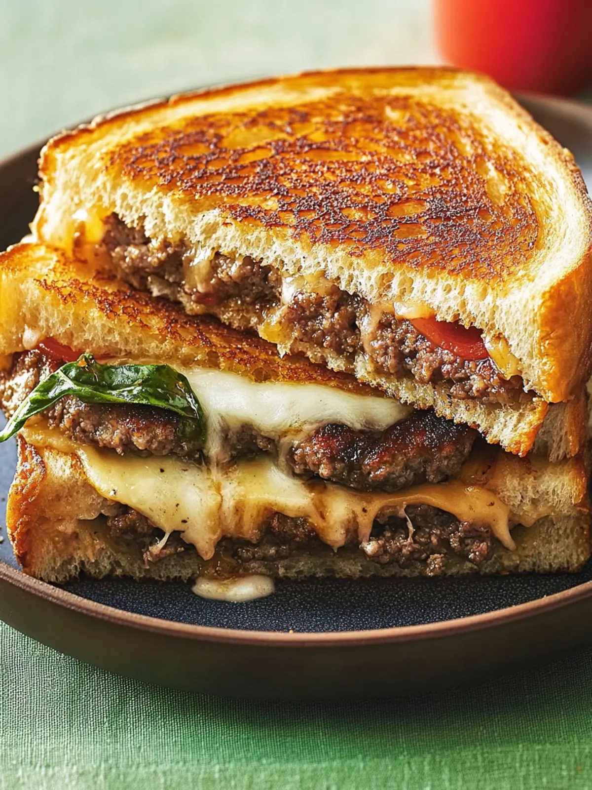 Sizzling Cast-Iron Patty Melts for Ultimate Comfort Food Bliss 4 Cast-Iron Patty Melts