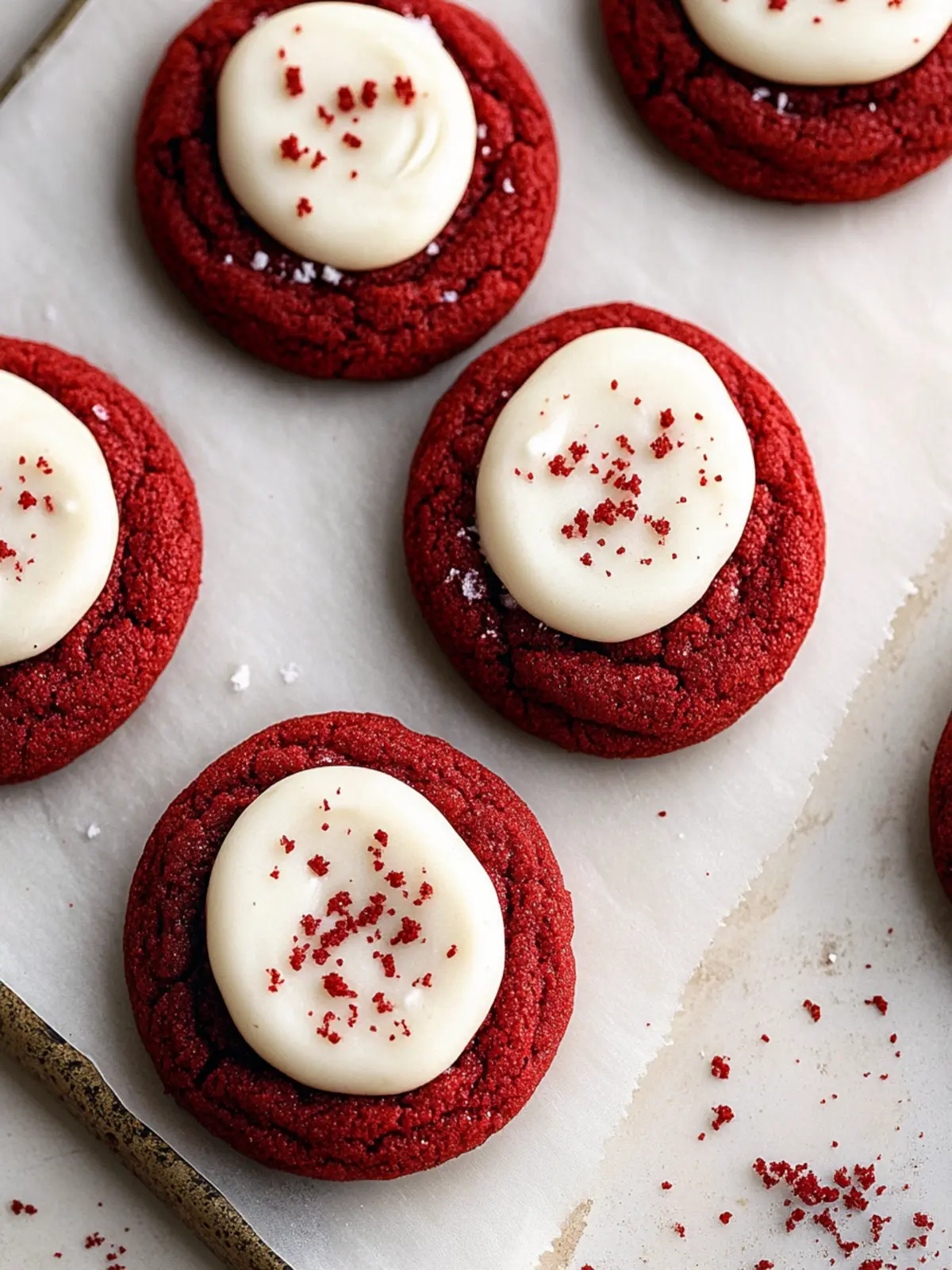 Delicious Red Velvet Cookies with Creamy Frosting to Wow Friends 4 Red Velvet Cookies