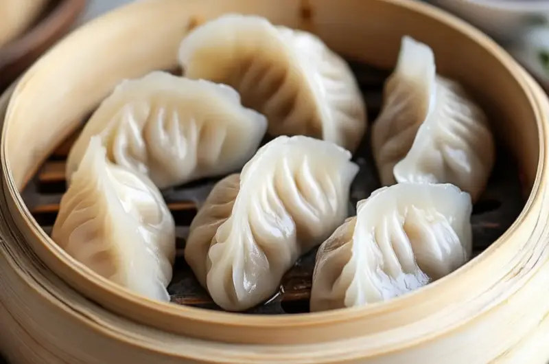 Steamed Dumplings (Jiaozi)