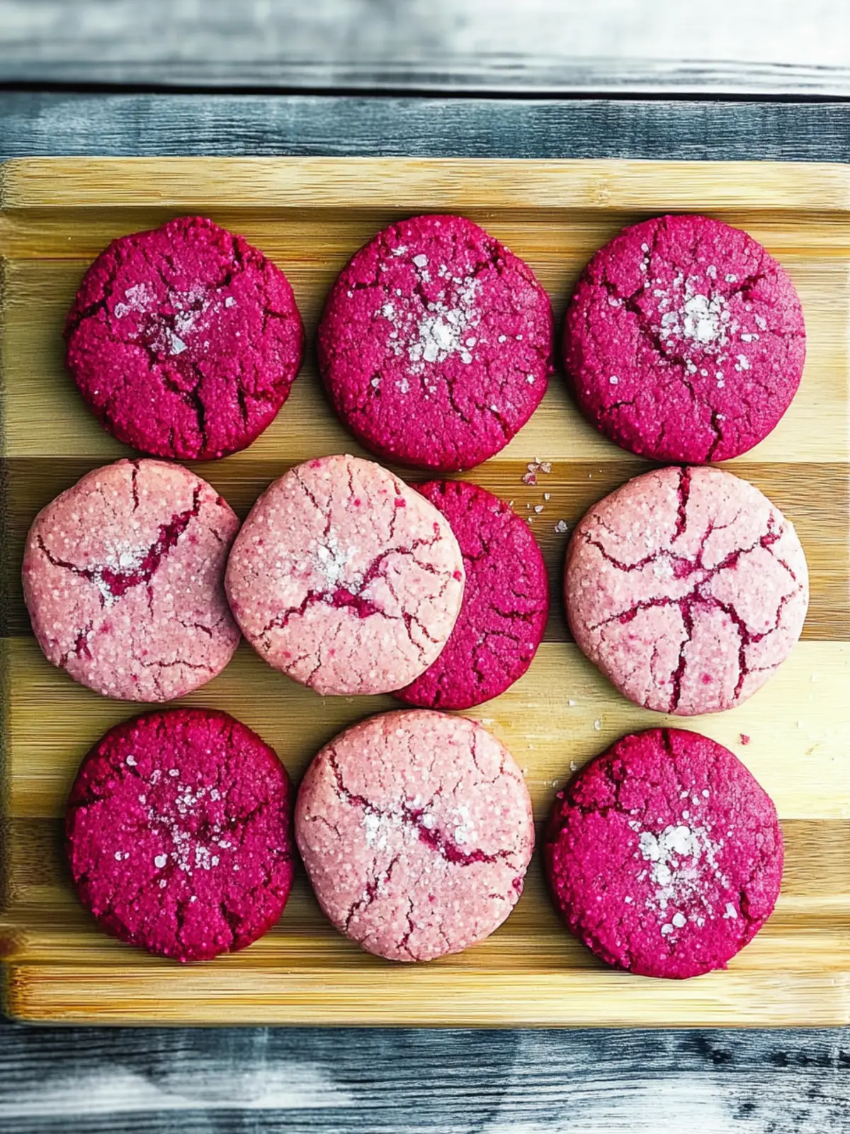 Rose & Beet Pink Cookies: Irresistibly Easy Vegan Treats 2 Rose & Beet Pink Cookies
