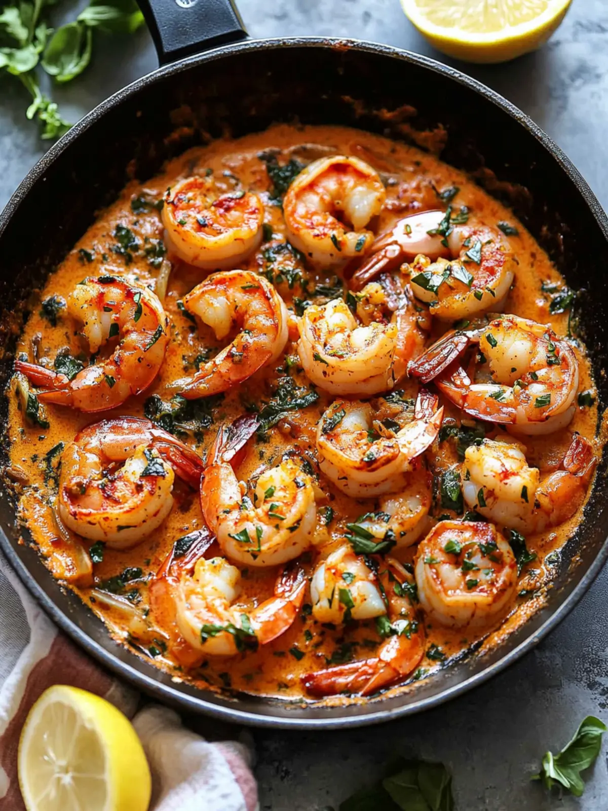 Garlic-Paprika Shrimp Skillet: A 30-Minute Dinner Delight 2 Garlic-Paprika Shrimp Skillet