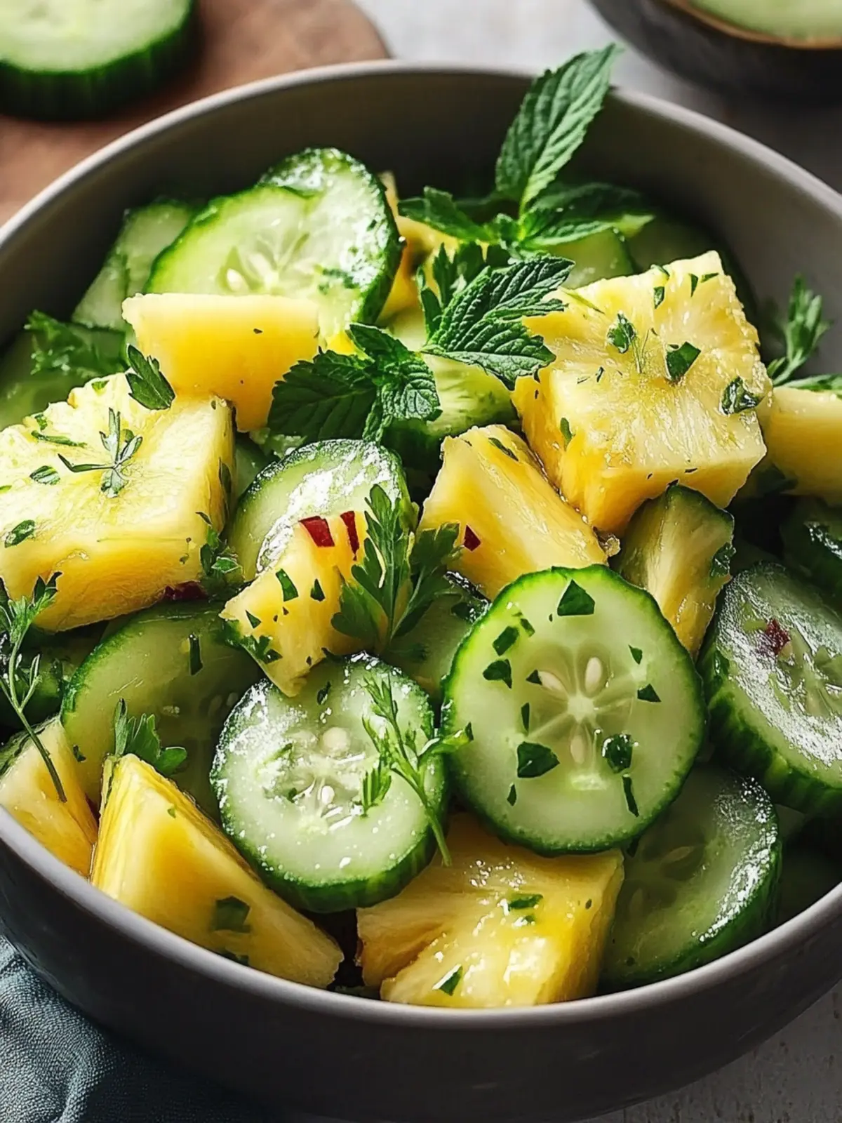 Pineapple Cucumber Salad: A Refreshing Summer Delight 3 Pineapple Cucumber Salad