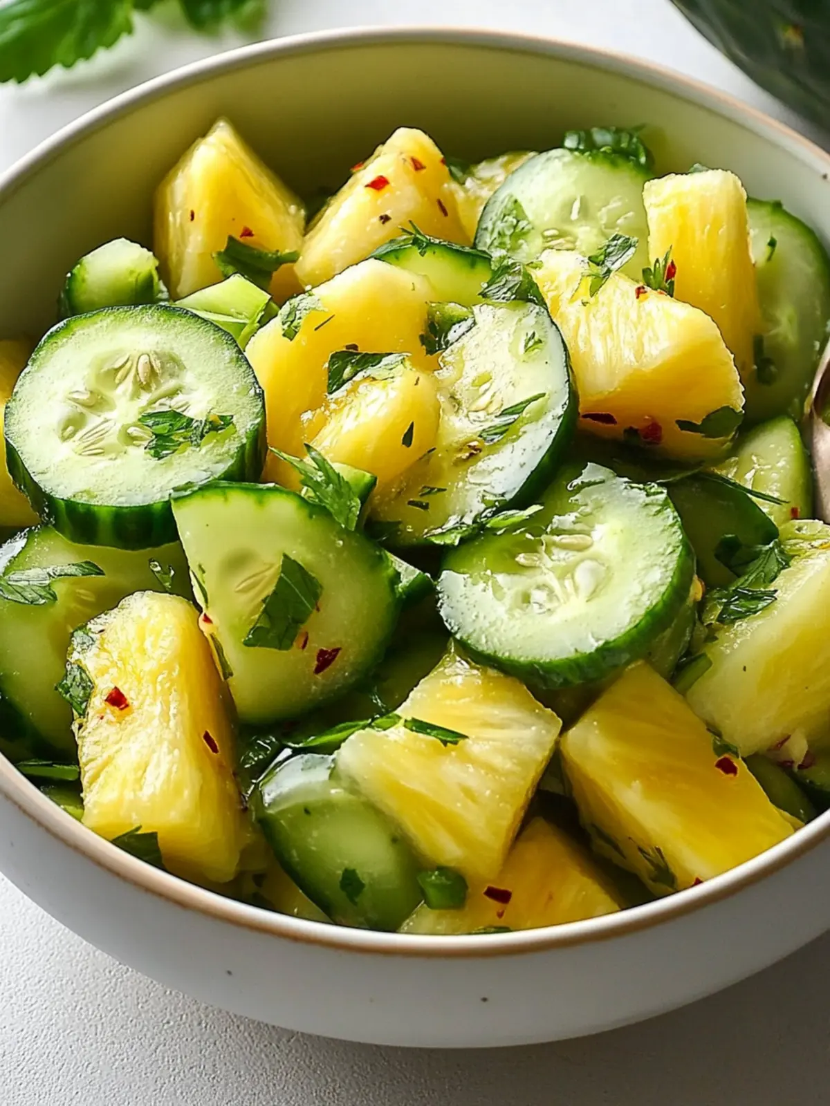 Pineapple Cucumber Salad: A Refreshing Summer Delight 4 Pineapple Cucumber Salad