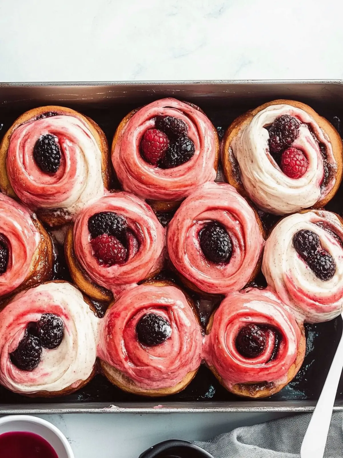 Berry Chocolate Cinnamon Rolls That Wow Your Taste Buds 3 Berry chocolate cinnamon rolls