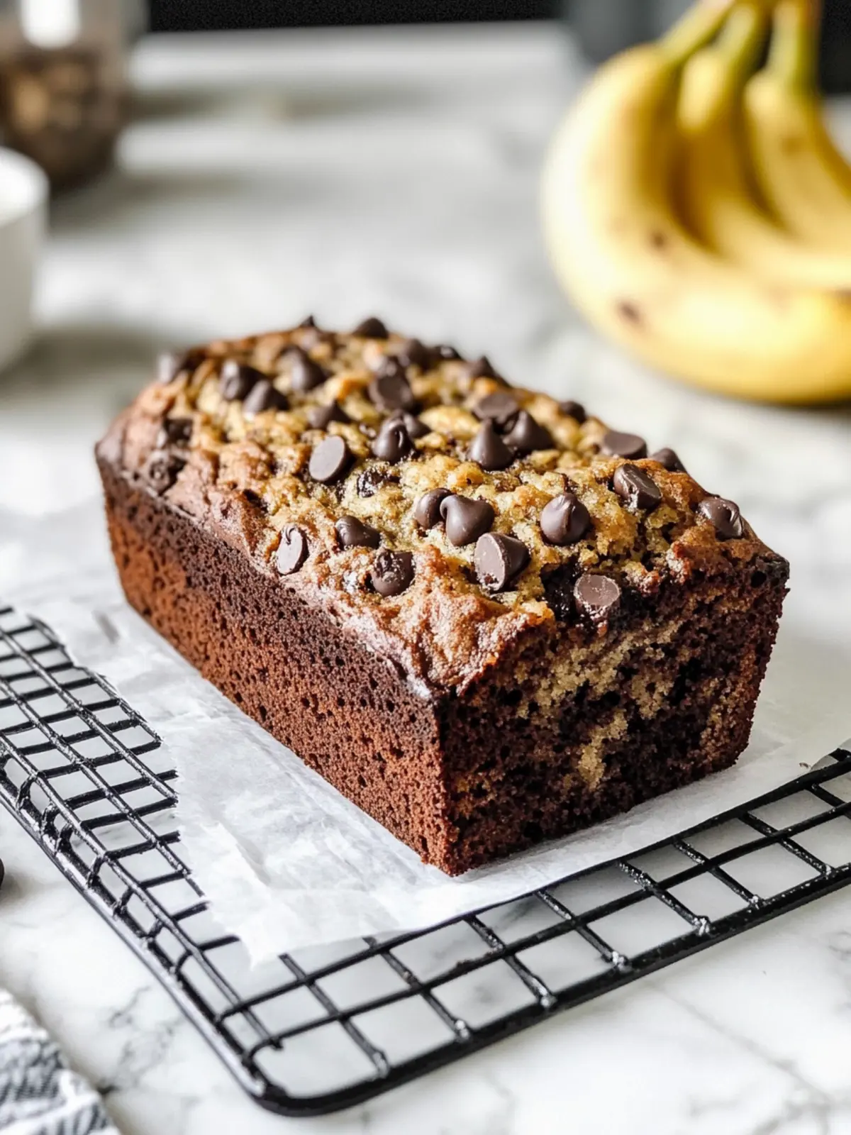 Irresistible Chocolate Chip Banana Bread You'll Crave Again! 2 Chocolate Chip Banana Bread