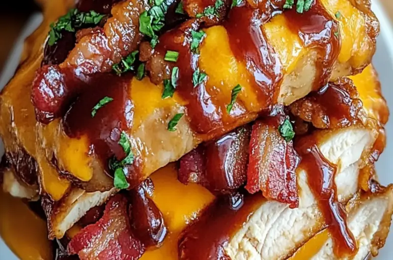 Cowboy BBQ Bacon Cheddar Chicken