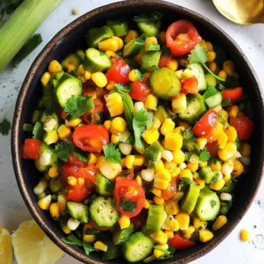 Spicy Okra & Corn Salsa That Will Ignite Your Taste Buds 10 Spicy Okra & Corn Salsa