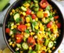 Spicy Okra & Corn Salsa That Will Ignite Your Taste Buds