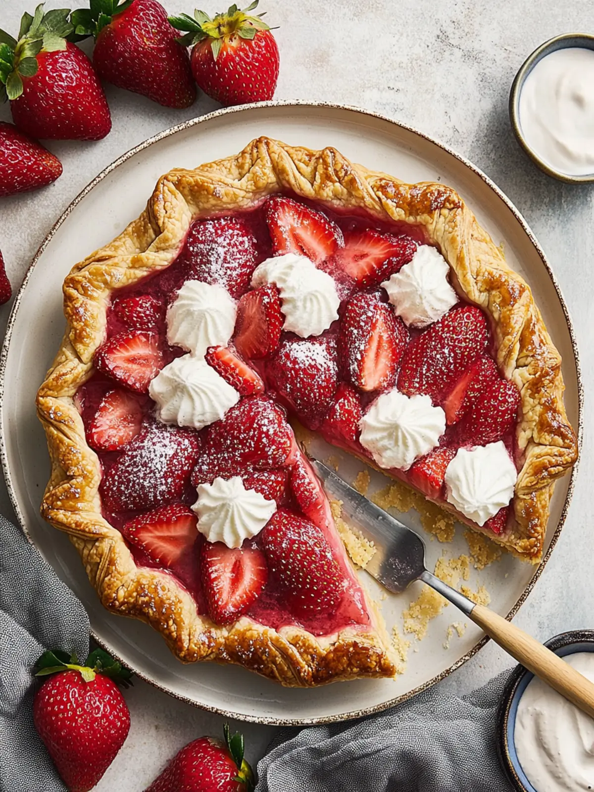 Delicious Strawberry Galette: A Simple Homemade Delight 4 Strawberry Galette