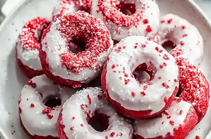 Red Velvet Donuts