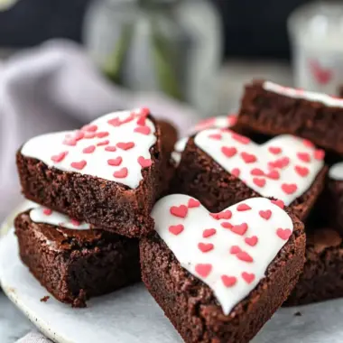 Heart-Shaped Brownies: Indulge in Sweet Love This Valentine's 9 Heart Shaped Brownies